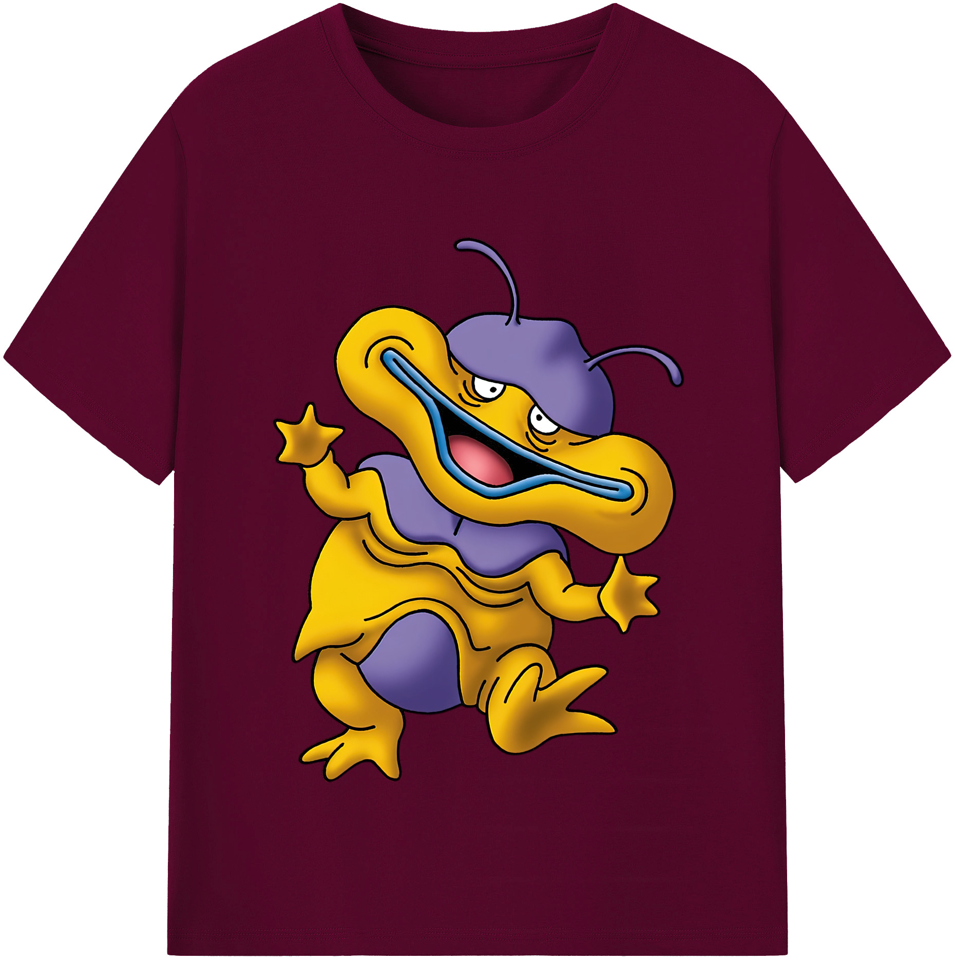 （画像用） ドラゴンクエスト Doragon Kuesuto Dragon Quest レディースカジュアルプリントTシャツ（綿100％）